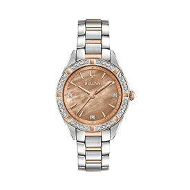 ブローバ 腕時計 ウォッチ BULOVA 98R264 時計 クラシック クォーツ レディース 女性用 Bulova Classic Quartz Ladies Watch, Stainless Steel Diamond , Two-Tone (Model: 98R264)