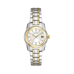u[o rv EHb` BULOVA 98M105 v NVbN NH[c fB[X p Bulova Classic Quartz Ladies Watch, Stainless Steel , Two-Tone (Model: 98M105)