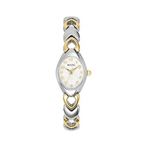 u[o rv EHb` BULOVA 98V02 v NVbN NH[c fB[X p Bulova Classic Quartz Ladies Watch, Stainless Steel , Two-Tone (Model: 98V02)