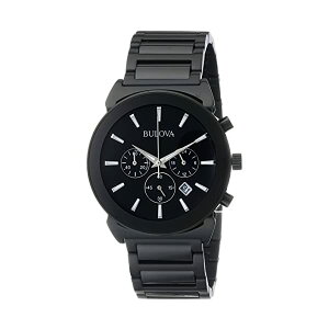 u[o rv EHb` BULOVA 98B215 v NVbN NmOt Y jp Bulova Classic Chronograph Mens Stainless Steel , Black (Model: 98B215)