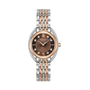 u[o rv EHb` BULOVA 98R230 v NVbN NH[c fB[X p Bulova Classic Quartz Ladies Watch, Stainless Steel Diamond , Two-Tone (Model: 98R230)