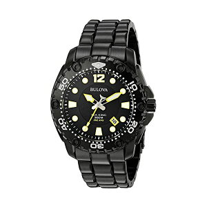 u[o rv EHb` BULOVA 98B242 v AiO NH[c Y jp Bulova Men's 98B242 Sea King Analog Display Japanese Quartz Black Watch