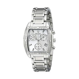 ブローバ 腕時計 ウォッチ BULOVA 96R163 時計 レディース 女性用 Bulova Women's 96R163 Stainless Steel Bracelet Watch with Diamond Accents