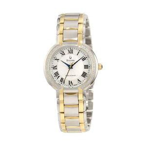 u[o rv EHb` BULOVA 98R161 v fB[X p Bulova Women's 98R161 FAIRLAWN Diamond bezel Watch