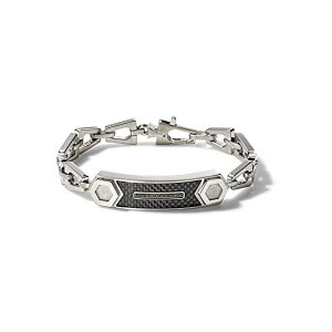 u[o uXbg oO rv ANZT[ ObY v[g BULOVA J96B001M vVWjXg Y jp Bulova Mens Precisionist Stainless Steel Tuning Fork Chain Link ID Bracelet Black Diamond Accen