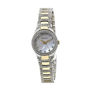 u[o rv EHb` BULOVA 98L198 v AiO NH[c fB[X p Bulova Women's 98L198 Analog Display Japanese Quartz Two Tone Watch
