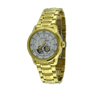 ブローバ 腕時計 ウォッチ BULOVA 97A108 時計 オートマチック 自動巻き メンズ 男性用 Bulova #97A108 Men's BVA Series Gold Tone Stainless Steel Multi Function Automatic Watch