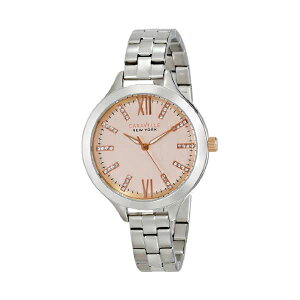 �u���[�o �r���v �E�H�b�` BULOVA 45L141 ���v �L�����x�� �j���[���[�N �A�i���O �N�H�[�c ���f�B�[�X �����p Caravelle New York by Bulova Women's 45L141 Analog Display Japanese Quartz White Watch