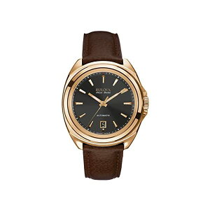 �u���[�o �r���v �E�H�b�` BULOVA 64B126 ���v �I�[�g�}�`�b�N �������� �A�i���O �����Y �j���p Bulova Men's 64B126 Analog Display Automatic Self Wind Brown Watch