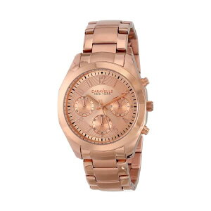 �u���[�o �r���v �E�H�b�` BULOVA 44L115 ���v �L�����x�� �j���[���[�N �A�i���O �N�H�[�c ���f�B�[�X �����p Caravelle New York Women's 44L115 Analog Display Japanese Quartz Rose Gold Watch