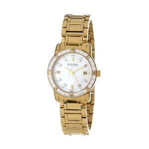 �u���[�o �r���v �E�H�b�` BULOVA 98R165 ���v ���f�B�[�X �����p Bulova Women's 98R165 Diamond Case Watch