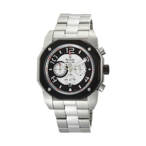 �u���[�o �r���v �E�H�b�` BULOVA 98B137 ���v �}�����X�^�[ �����Y �j���p Bulova Men's 98B137 Marine Star Silver White Dial Watch