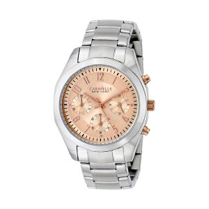 �u���[�o �r���v �E�H�b�` BULOVA 45L143 ���v �L�����x�� �j���[���[�N �A�i���O �N�H�[�c ���f�B�[�X �����p Caravelle New York by Bulova Women's 45L143 Analog Display Japanese Quartz White Watch