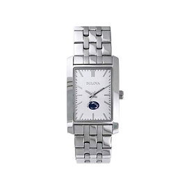 ブローバ 腕時計 ウォッチ BULOVA 時計 レディース 女性用 Bulova Women's Penn State University Silver Rectangle Watch