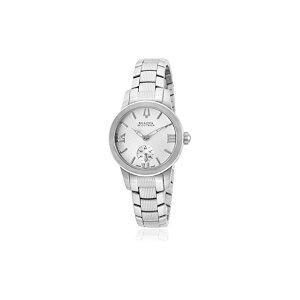 �u���[�o �r���v �E�H�b�` BULOVA ACCUTRON-63L111 ���v �A�L���g���� ���f�B�[�X �����p Accutron by Bulova Women's Silver-Tone Steel Silver-Tone Textured Dial