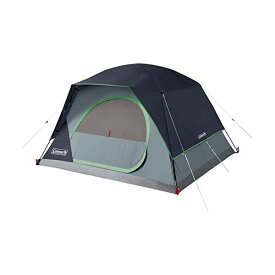 コールマン テント キャンプ アウトドア 4人用 スカイドーム ブルー フェス ハイキング ゆるキャン Coleman Camping Tent | Skydome Tent