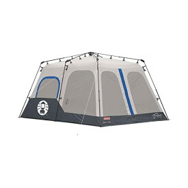 コールマン テント キャンプ アウトドア 8人用 ブルー グレー インスタント 簡単設置 かんたん ファミリー フェス ハイキング ゆるキャン Coleman 8-Person Tent | Instant Family Tent