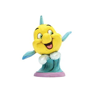 GlXR fBYj[ gfBVY WVA t_[ g}[Ch tBMA l` u CeA v[g Enesco Disney Traditions by Jim Shore The Littlee Mermaid Flounder Personality Pose