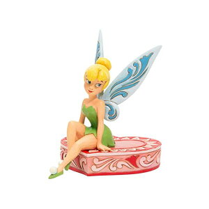 GlXR fBYj[ gfBVY WVA s[^[p eBJ[x tBMA l` u CeA v[g Enesco Disney Traditions by Jim Shore Peter Pan Tinker Bell Sitting on Heart Figuri