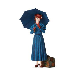 GlXR fBYj[ V[P[X [ |sY Xg[W tBMA l` u CeA v[g Enesco Disney Showcase Collection Mary Poppins Returns Stone Resin Figurine, 9.84 Inch, Blue