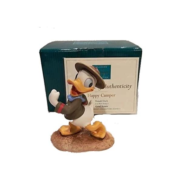 ウォルト ディズニー クラシック コレクション ドナルドダック フィギュア 人形 置物 インテリア プレゼント Disney WDCC Good  Scouts Donald Duck Happy Camper | i-selection