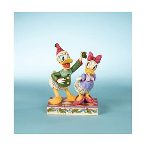fBYj[ gfBVY WVA hih_bN fCW[_bN tBMA l` u CeA v[g Donald and Daisy "Mistletoe Moment" Jim Shore Disney Traditions