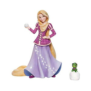 GlXR fBYj[ V[P[X vcF tBMA l` u CeA v[g Enesco Disney Showcase Tangled Rapunzel Holiday Princess and Pascal Figurine, 8.31 Inch, Multicolor