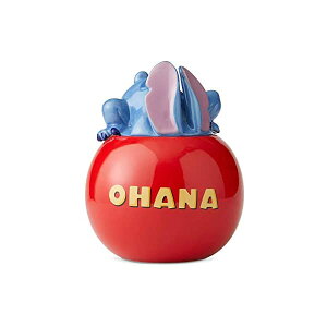 GlXR fBYj[ &XeBb` tBMA l` u CeA v[g Enesco Disney Ceramics Lilo and Stitch Ohana Cookie Jar Canister, 10 Inch, Multicolor