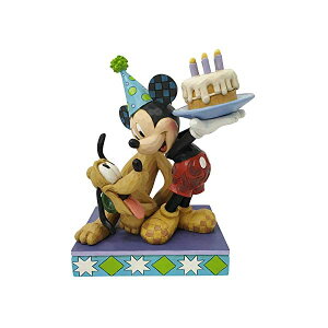 GlXR fBYj[ gfBVY WVA ~bL[ v[g tBMA l` u CeA v[g Enesco Jim Shore Disney Traditions Pluto and Mickey Birthday Figurine 6007058