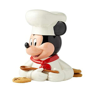 GlXR fBYj[ ~bL[ VFt tBMA l` u CeA v[g Enesco Disney Ceramics Chef Mickey Mouse Cookie Jar, 11 Inch, Multicolor