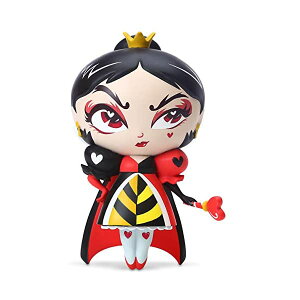 GlXR fBYj[ ~XE~fB ӂ̍̃AX n[g̏ tBMA l` u CeA v[g Enesco World of Miss Mindy Disney Villains Alice in Wonderland Queen of Hearts Figurine, 7 Inch,