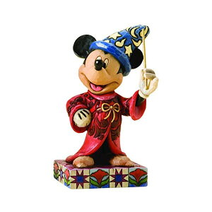fBYj[ gfBVY WVA ~bL[ Xg[W tBMA l` u CeA v[g Disney Traditions by Jim Shore Sorcerer Mickey Personality Pose Stone Resin Figurine, 4.25h