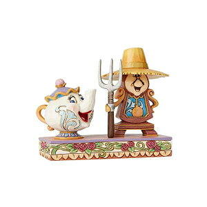 GlXR fBYj[ gfBVY WVA Ɩb |bgwl ROX[X tBMA l` u CeA v[g Enesco Disney Traditions by Jim Shore Beauty and The Beast Cogsworth and 