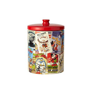 GlXR fBYj[ ~bL[ NbL[W[  tBMA l` u CeA v[g Enesco Disney Ceramics Mickey Mouse Collage Cookie Jar, 9.25", Multicolor