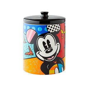 GlXR fBYj[ ubg ~bL[ NbL[W[  tBMA l` u CeA v[g Enesco Disney by Britto Mickey Mouse Cookie Jar Canister, 9.5 Inch, Multicolor