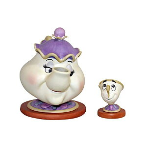 GlXR fBYj[ Ɩb |bgwl tBMA l` u CeA v[g Enesco Good Night, Luv. Mrs. Potts & Chip Beauty and The Beast Walt Disney Classics Collection Wdcc