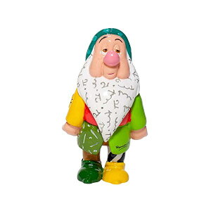 GlXR fBYj[ ubg P 7l̏l tBMA l` u CeA v[g Enesco Disney by Romero Britto Snow White and The Seven Dwarfs Sleepy Miniature Figurine, 4.7 Inch, Multicolor
