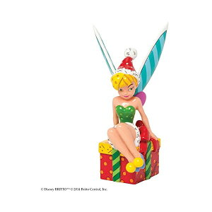 GlXR fBYj[ ubg s[^[p eBJ[x tBMA l` u CeA v[g Enesco Disney by Britto Gift Gift Tinker Bell on Present 3.375-Inch Figurine, Mini