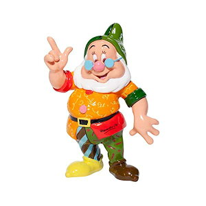 GlXR fBYj[ ubg P 7l̏l hbN tBMA l` u CeA v[g Enesco Disney by Romero Britto Snow White and The Seven Dwarfs Doc Miniature Figurine, 3.35 Inch, Multicolor