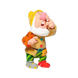 GlXR fBYj[ ubg P 7l̏l Xj[W[ tBMA l` u CeA v[g Enesco Disney by Romero Britto Snow White and The Seven Dwarfs Sneezy Miniature Figurine, 4.7 Inch, Multicolor