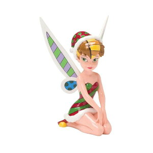 GlXR fBYj[ ubg eBJ[x tBMA l` u CeA v[g Enesco Disney by Britto Seasonal Tinker Bell Figurine, 8-1/4-Inch