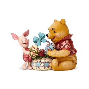 GlXR fBYj[ gfBVY WVA ܂̃v[ sObg tBMA l` u CeA v[g Enesco 6001283 Disney Traditions by Jim Shore Winnie The Pooh and Piglet Easter Figuri