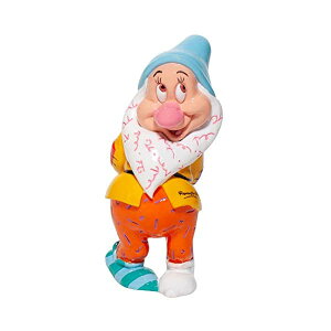 GlXR fBYj[ ubg P 7l̏l tBMA l` u CeA v[g Enesco Disney by Romero Britto Snow White and The Seven Dwarfs Bashful Miniature Figurine, 4.7 Inch, Multicolor