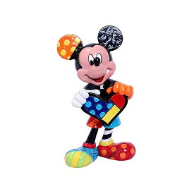 エネスコ ディズニー ブリット ミッキー フィギュア 人形 置物 インテリア プレゼント Enesco Disney by Britto Mickey Mouse Miniature Figurine, 3.54 Inch, Multicolor,6006085