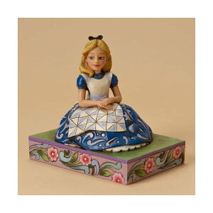 fBYj[ WVA ӂ̍̃AX tBMA l` u CeA v[g Disney Jim Shore Alice in Wonderland Figurine 4023527