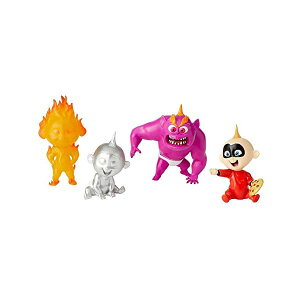 GlXR fBYj[ ~X^[CNfBu WbN tBMA l` u CeA v[g Enesco Grand Jester Studios Figure Set Featuring Jack from Disney Pixar Incredibles 2 Vinyl Figurine, 4.1", Multico