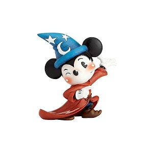 GlXR fBYj[ ~XE~fB ~bL[ t@^WA Xg[W tBMA l` u CeA v[g Enesco The World of Miss Mindy Disney Fantasia Sorcerer Mickey Stone Resin Figurine, 5.51