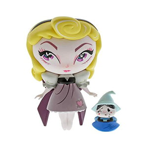GlXR ~XE~fB X̔ I[P tBMA l` u CeA v[g Enesco The World of Miss Mindy Sleeping Beauty Aurora and Mini Merryweather Vinyl Figurine, 7 Inch, Multicolor