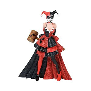 GlXR DCR~bN n[CENC obg} tBMA l` u CeA v[g Enesco DC Comics Couture de Force Harley Quinn Figurine, 7.76 Inch, Multicolour
