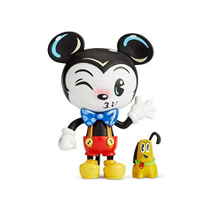 GlXR fBYj[ ~XE~fB fUCi[ RNV ~bL[ tBMA l` u CeA v[g Enesco World of Miss Mindy Presents Disney Designer Collection Mickey Mouse Vinyl Figurine, 7",
